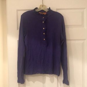 Tory Burch purple polo